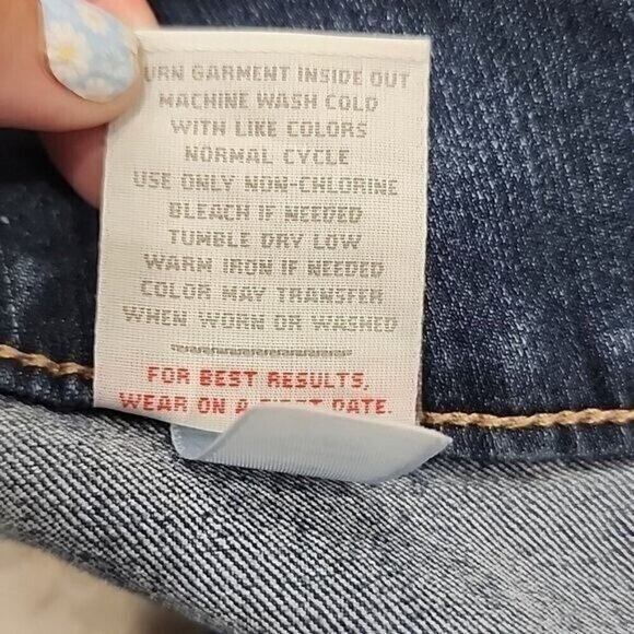 Torrid Jeans Jegging high rise Medium Wash distressing stretch Women's Tall 20T - Picture 9 of 9